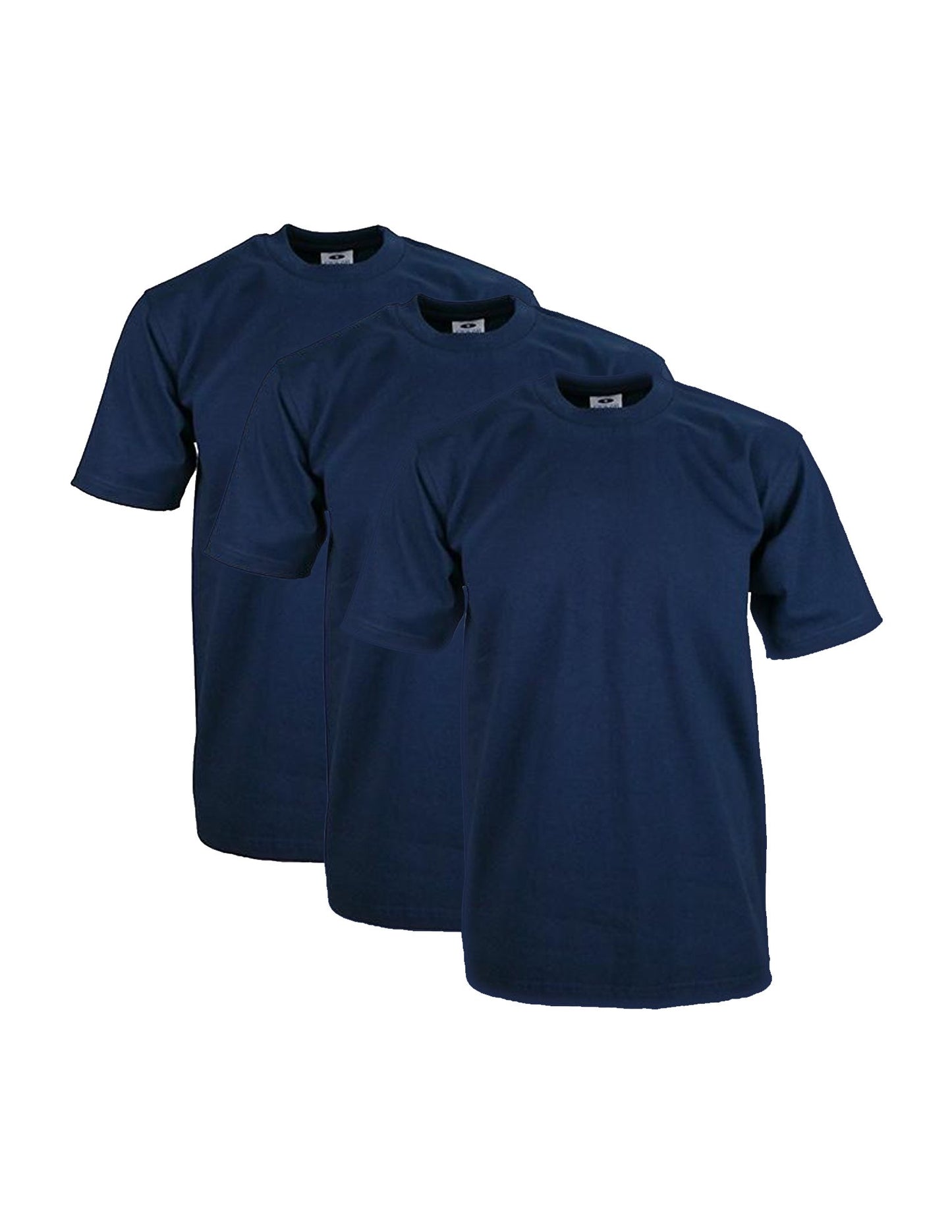 Pro Club Men's 3-Pack Heavyweight Cotton Short Sleeve Crew Neck T-Shirt